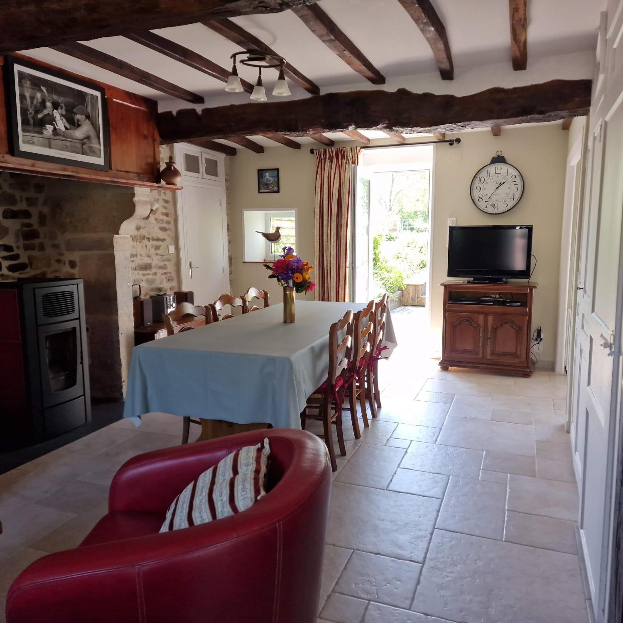 فيلا Le Dy En Fleurs Saint-Maurice-en-Cotentin المظهر الخارجي الصورة